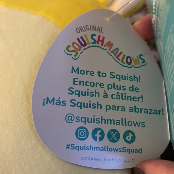 Squishmallows DAGMAR Lemon Cow, FTM Target exclusive! NWT! - Picture 3 of 8